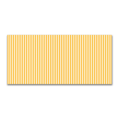 Off-White Cotton Canvas Fabric with Yellow-Orange Bars, FACC-1310-051