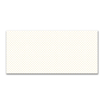 Off-White Cotton Canvas Fabric with Yellow-Orange Diamonds, FACC-1310-101