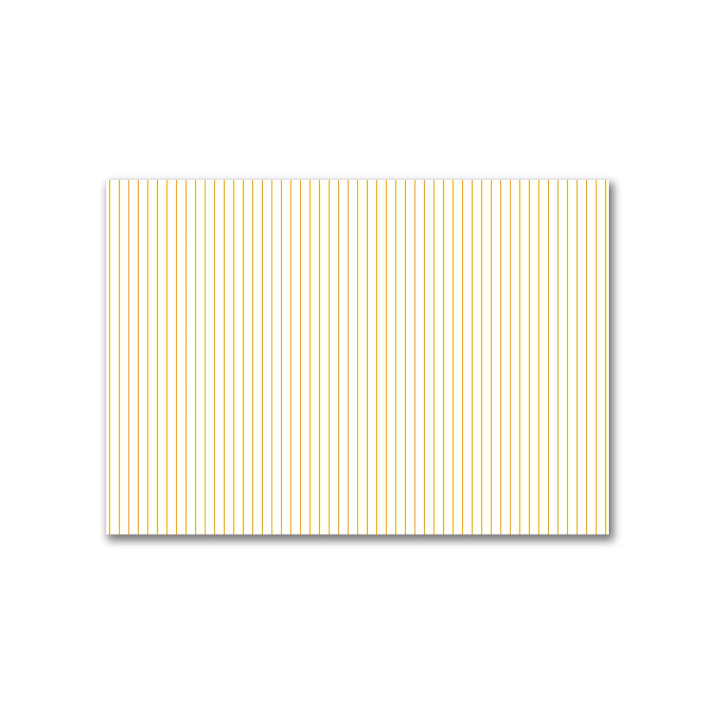 Off-White Cotton Canvas Fabric with Fine Yellow-Orange Stripes, FACC-1310-151