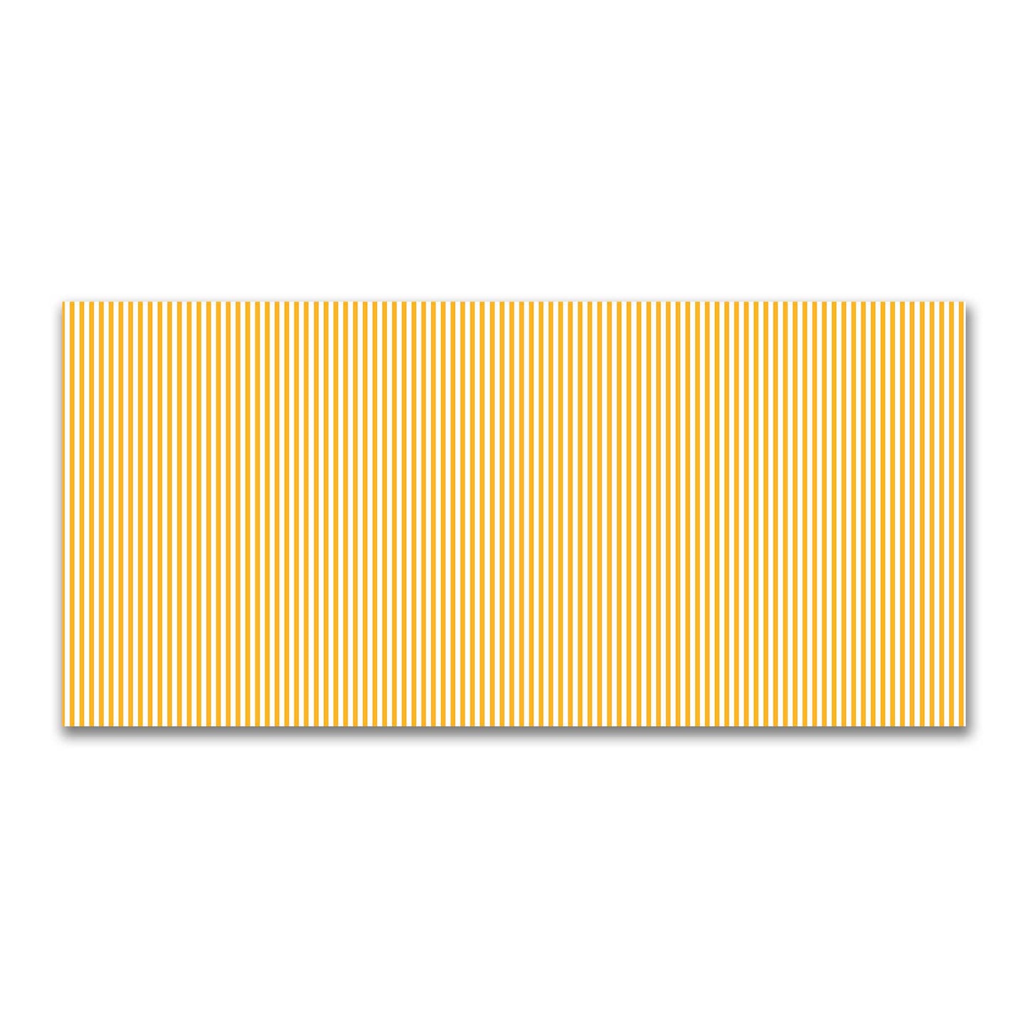 Off-White Cotton Canvas Fabric with Thin Yellow-Orange Bars, FACC-1310-241