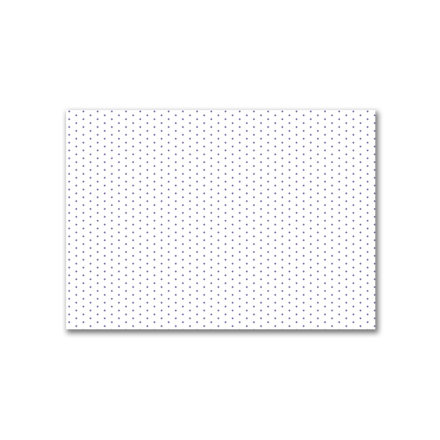 Off-White Cotton Canvas Fabric with Fine Purple Diamonds, FACC-1320-111