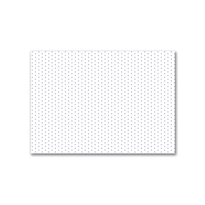 Off-White Cotton Canvas Fabric with Fine Purple Diamonds, FACC-1320-111