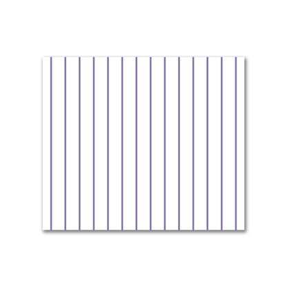 Off-White Cotton Canvas Fabric with Fine Purple Stripes, FACC-1320-151