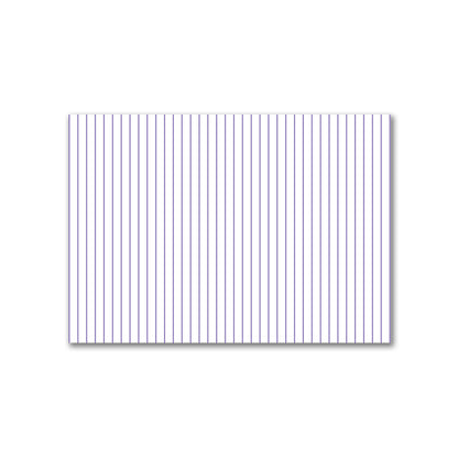 Off-White Cotton Canvas Fabric with Fine Purple Stripes, FACC-1320-151