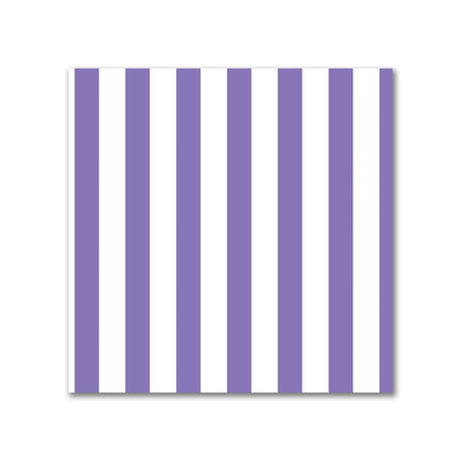 Off-White Cotton Canvas Fabric with Thin Purple Bars, FACC-1320-241