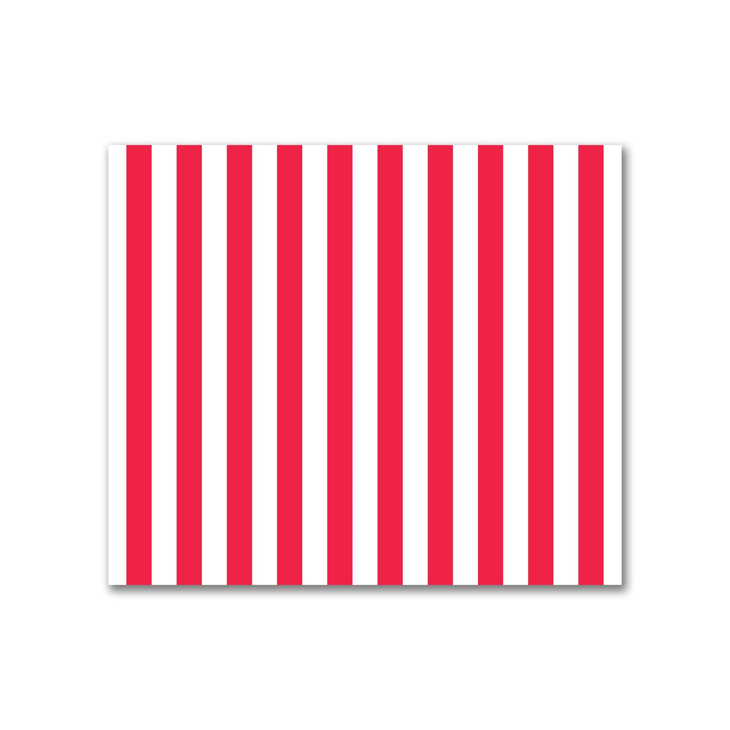Off-White Cotton Canvas Fabric with Red Bars, FACC-1330-051