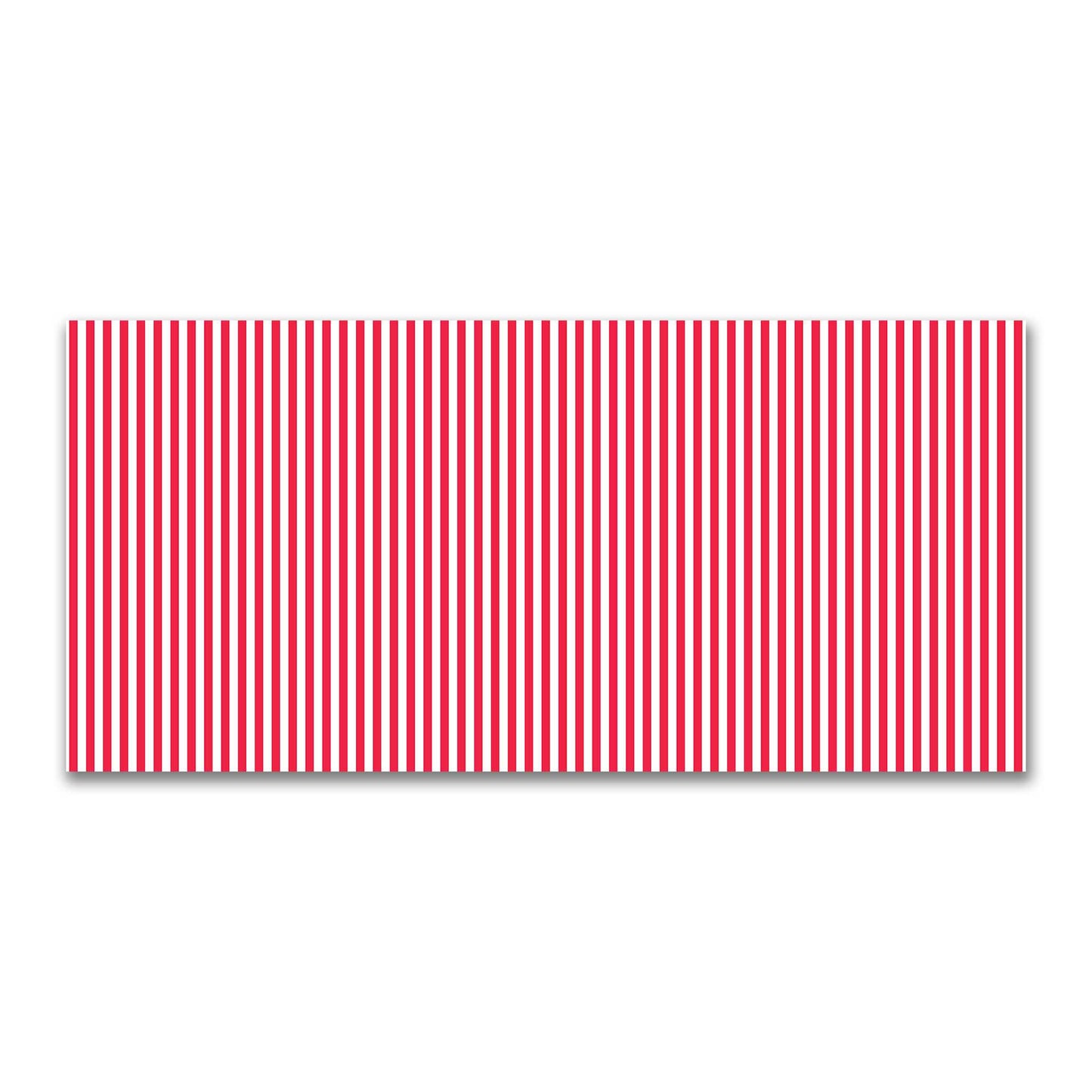 Off-White Cotton Canvas Fabric with Red Bars, FACC-1330-051