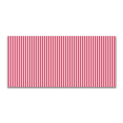 Off-White Cotton Canvas Fabric with Red Bars, FACC-1330-051