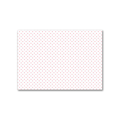 Off-White Cotton Canvas Fabric with Red Diamonds, FACC-1330-101