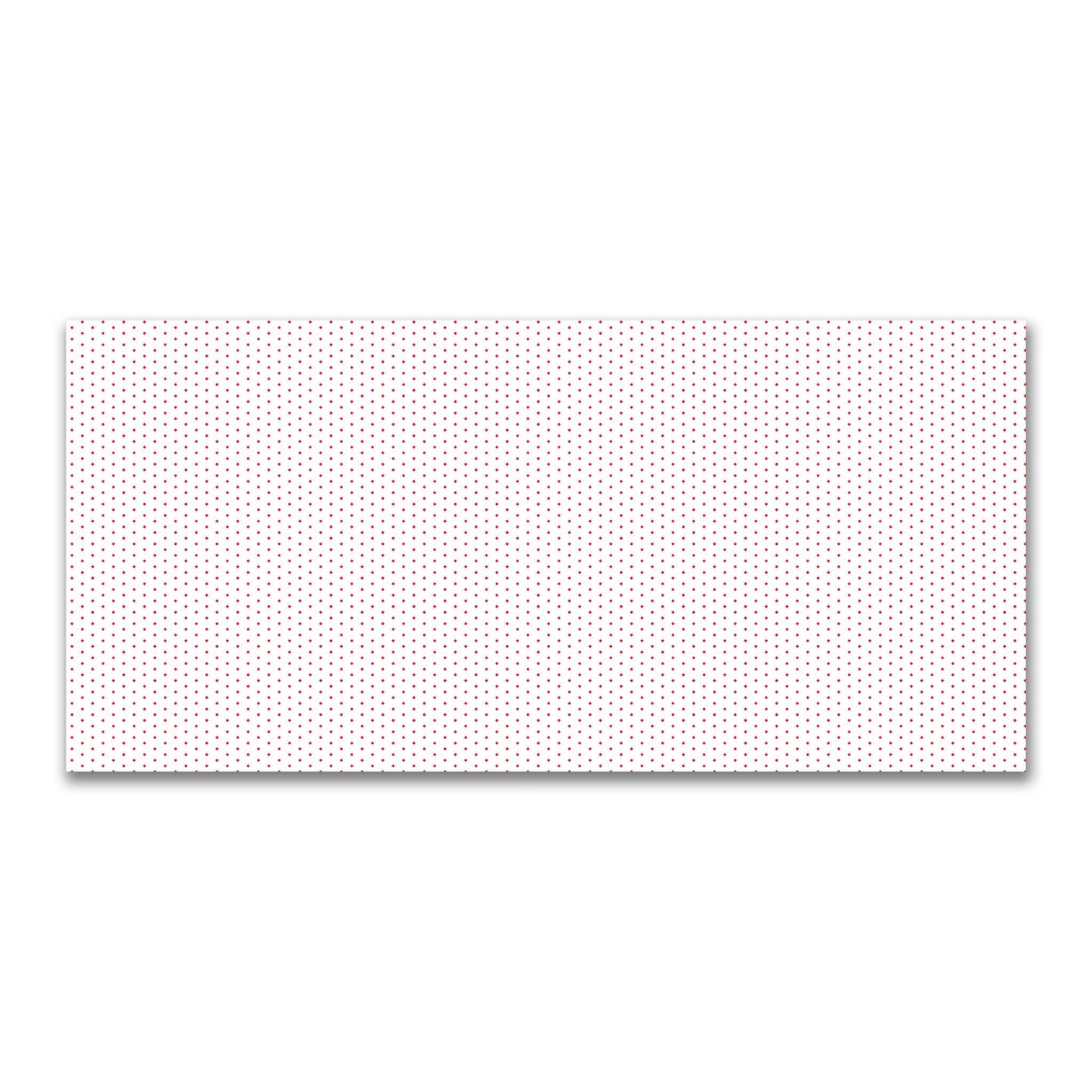 Off-White Cotton Canvas Fabric with Fine Red Diamonds, FACC-1330-111