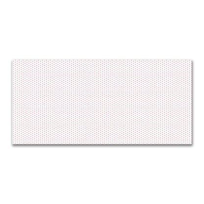 Off-White Cotton Canvas Fabric with Fine Red Diamonds, FACC-1330-111