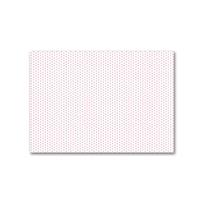 Off-White Cotton Canvas Fabric with Fine Red Diamonds, FACC-1330-111