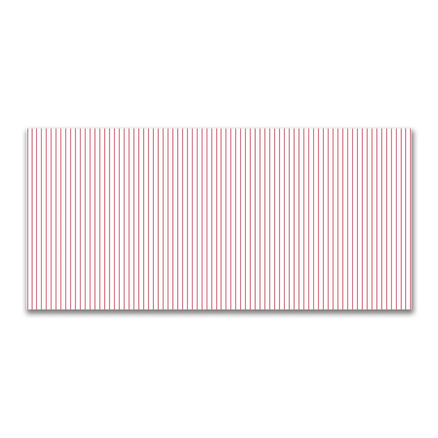 Off-White Cotton Canvas Fabric with Fine Red Stripes, FACC-1330-151