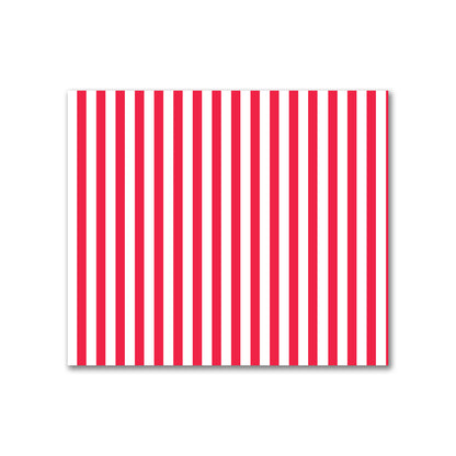 Off-White Cotton Canvas Fabric with Thin Red Bars, FACC-1330-241