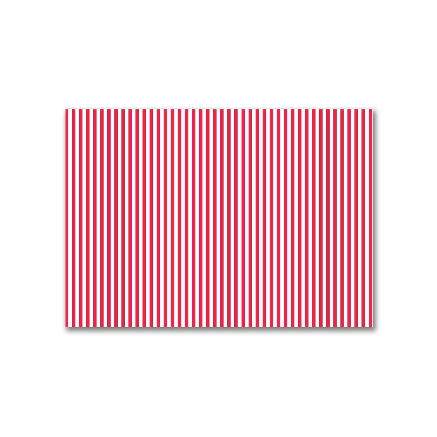 Off-White Cotton Canvas Fabric with Thin Red Bars, FACC-1330-241