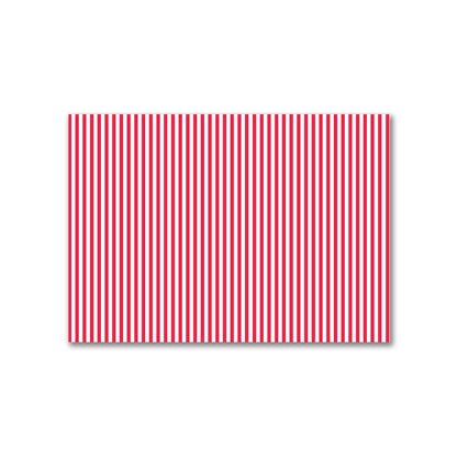 Off-White Cotton Canvas Fabric with Thin Red Bars, FACC-1330-241