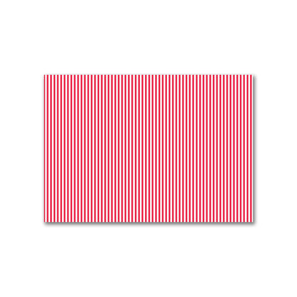 Off-White Cotton Canvas Fabric with Thin Red Bars, FACC-1330-241