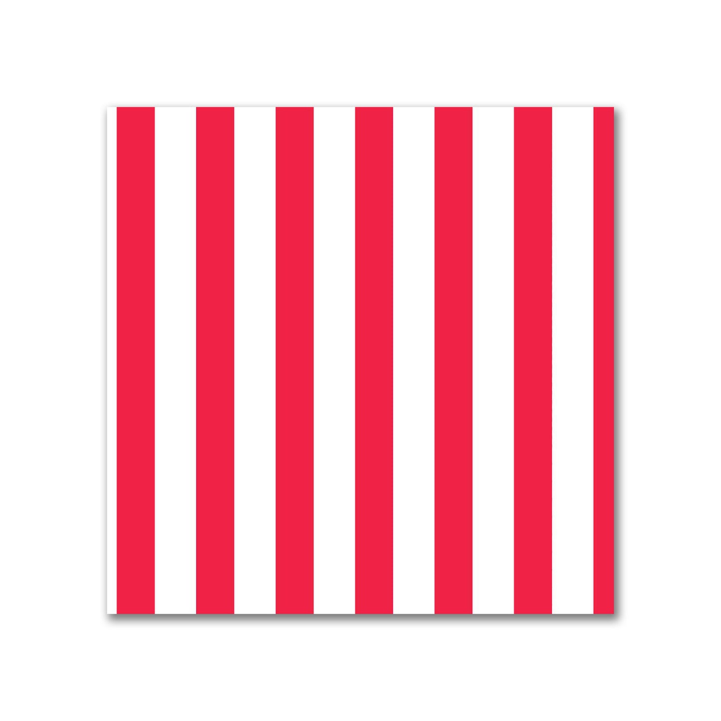 Off-White Cotton Canvas Fabric with Thin Red Bars, FACC-1330-241