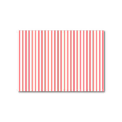 Off-White Cotton Canvas Fabric with Pink Bars, FACC-1340-051