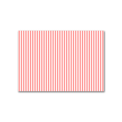 Off-White Cotton Canvas Fabric with Pink Bars, FACC-1340-051