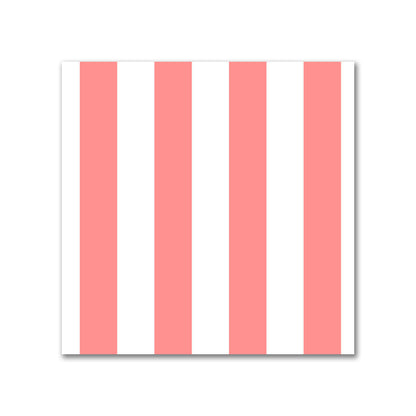 Off-White Cotton Canvas Fabric with Pink Bars, FACC-1340-051
