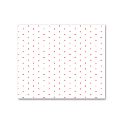 Off-White Cotton Canvas Fabric with Fine Pink Diamonds, FACC-1340-111
