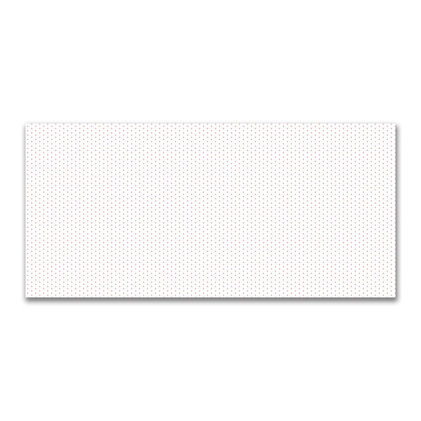 Off-White Cotton Canvas Fabric with Fine Pink Diamonds, FACC-1340-111
