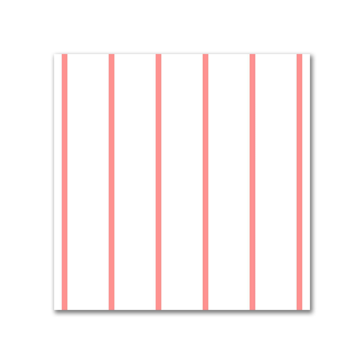 Off-White Cotton Canvas Fabric with Fine Pink Stripes, FACC-1340-151