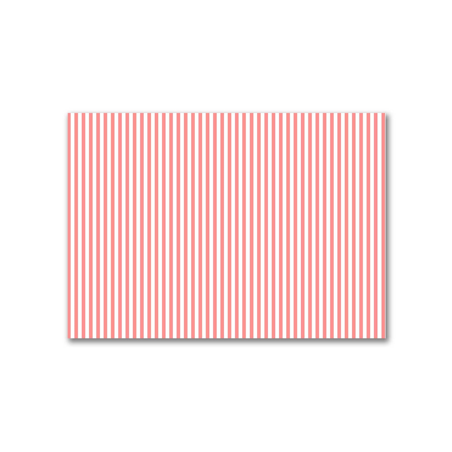 Off-White Cotton Canvas Fabric with Thin Pink Bars, FACC-1340-241