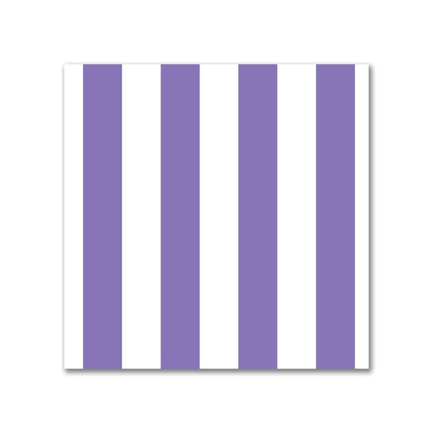 Off-White Cotton Canvas Fabric with Purple Bars, FACC-1350-051