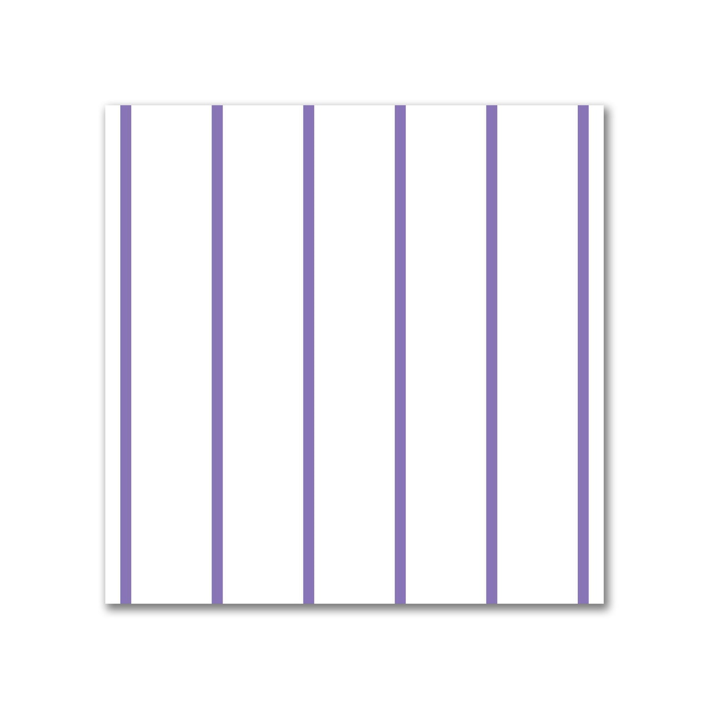 Off-White Cotton Canvas Fabric with Fine Purple Stripes, FACC-1350-151