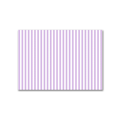 Off-White Cotton Canvas Fabric with Mauve Bars, FACC-1360-051