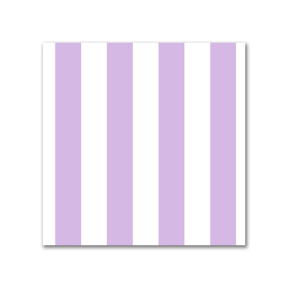 Off-White Cotton Canvas Fabric with Mauve Bars, FACC-1360-051