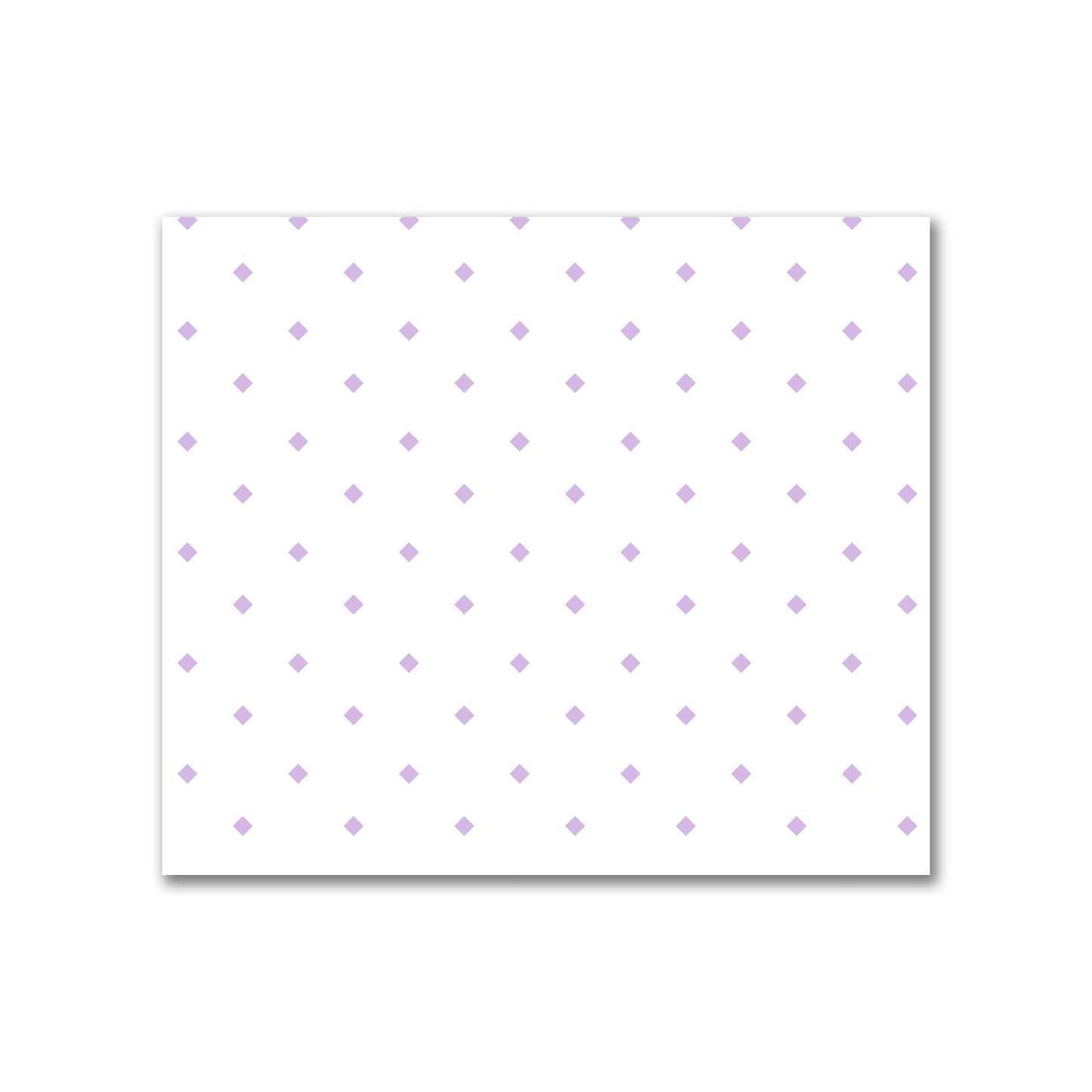 Off-White Cotton Canvas Fabric with Mauve Diamonds, FACC-1360-101