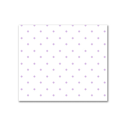Off-White Cotton Canvas Fabric with Mauve Diamonds, FACC-1360-101