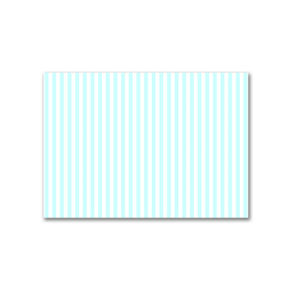 Off-White Cotton Canvas Fabric with Blue Bars, FACC-1370-051