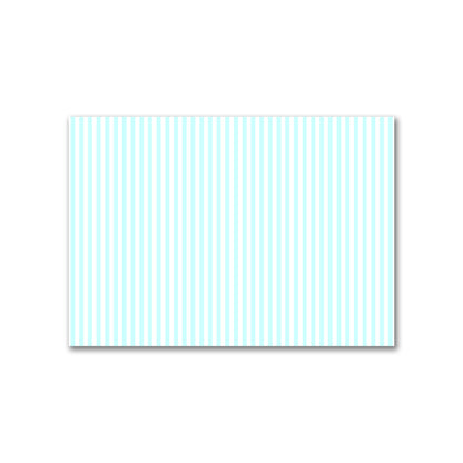Off-White Cotton Canvas Fabric with Blue Bars, FACC-1370-051