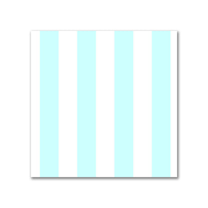Off-White Cotton Canvas Fabric with Blue Bars, FACC-1370-051