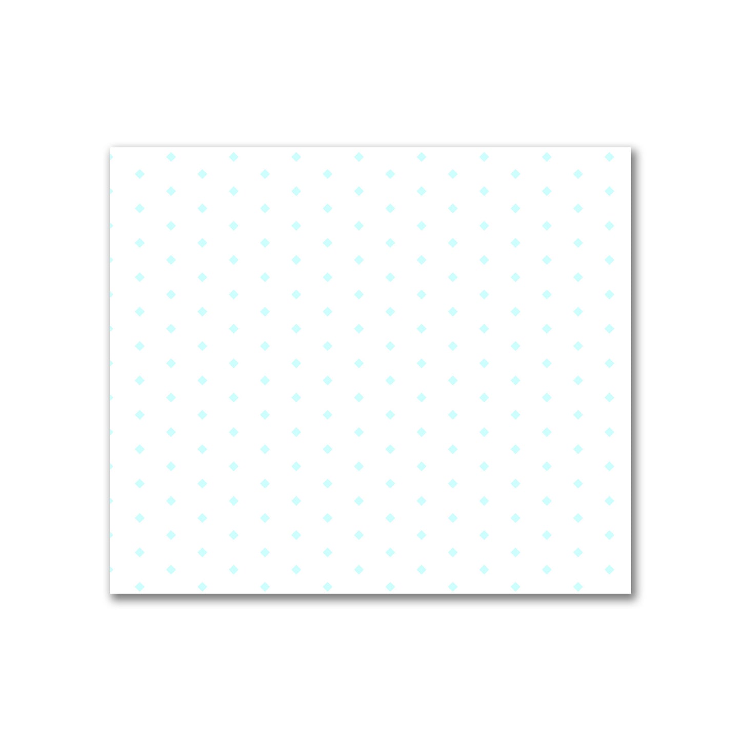 Off-White Cotton Canvas Fabric with Fine Blue Diamonds, FACC-1370-111