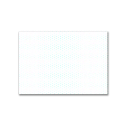 Off-White Cotton Canvas Fabric with Fine Blue Diamonds, FACC-1370-111