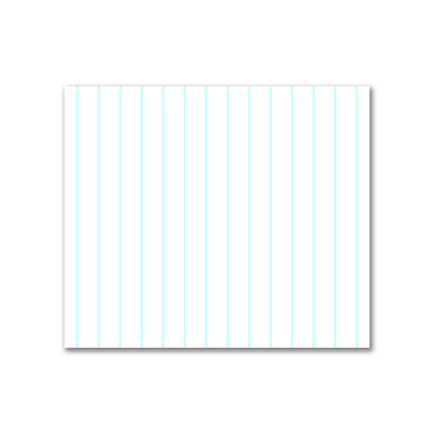 Off-White Cotton Canvas Fabric with Fine Blue Stripes, FACC-1370-151