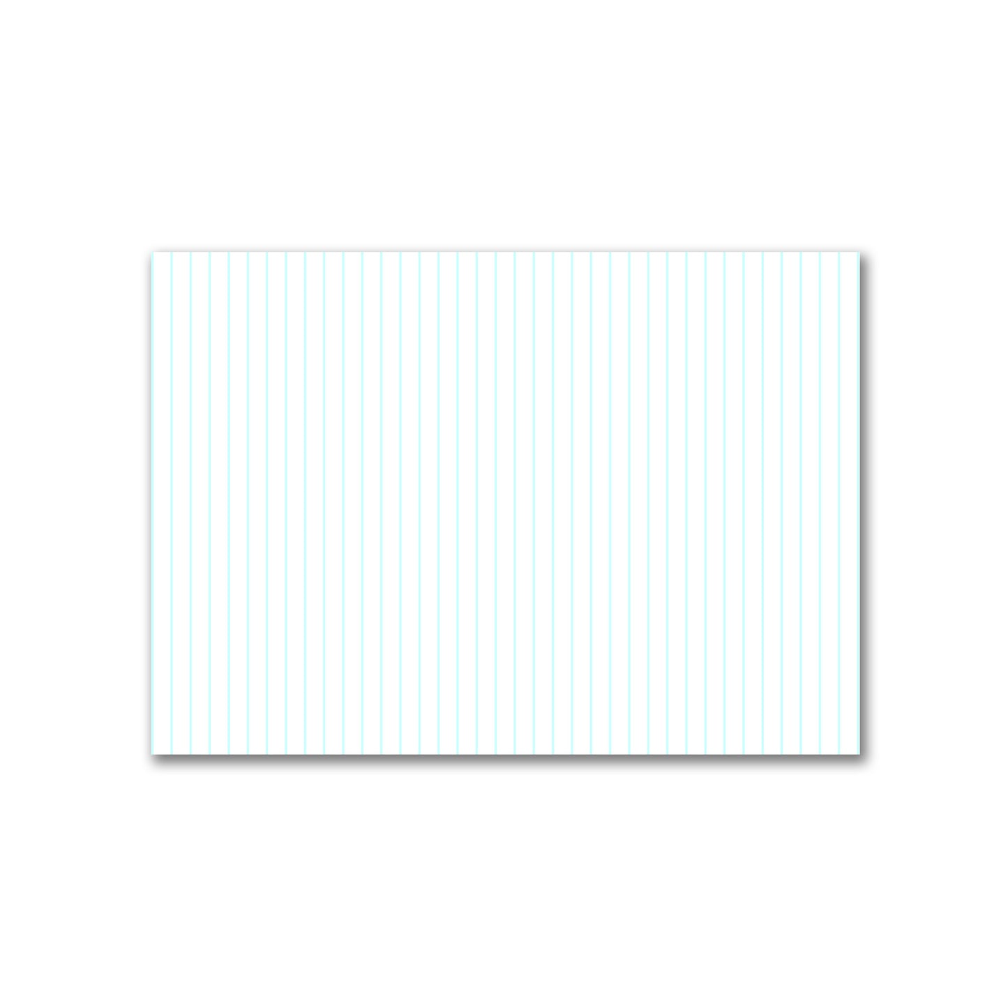 Off-White Cotton Canvas Fabric with Fine Blue Stripes, FACC-1370-151