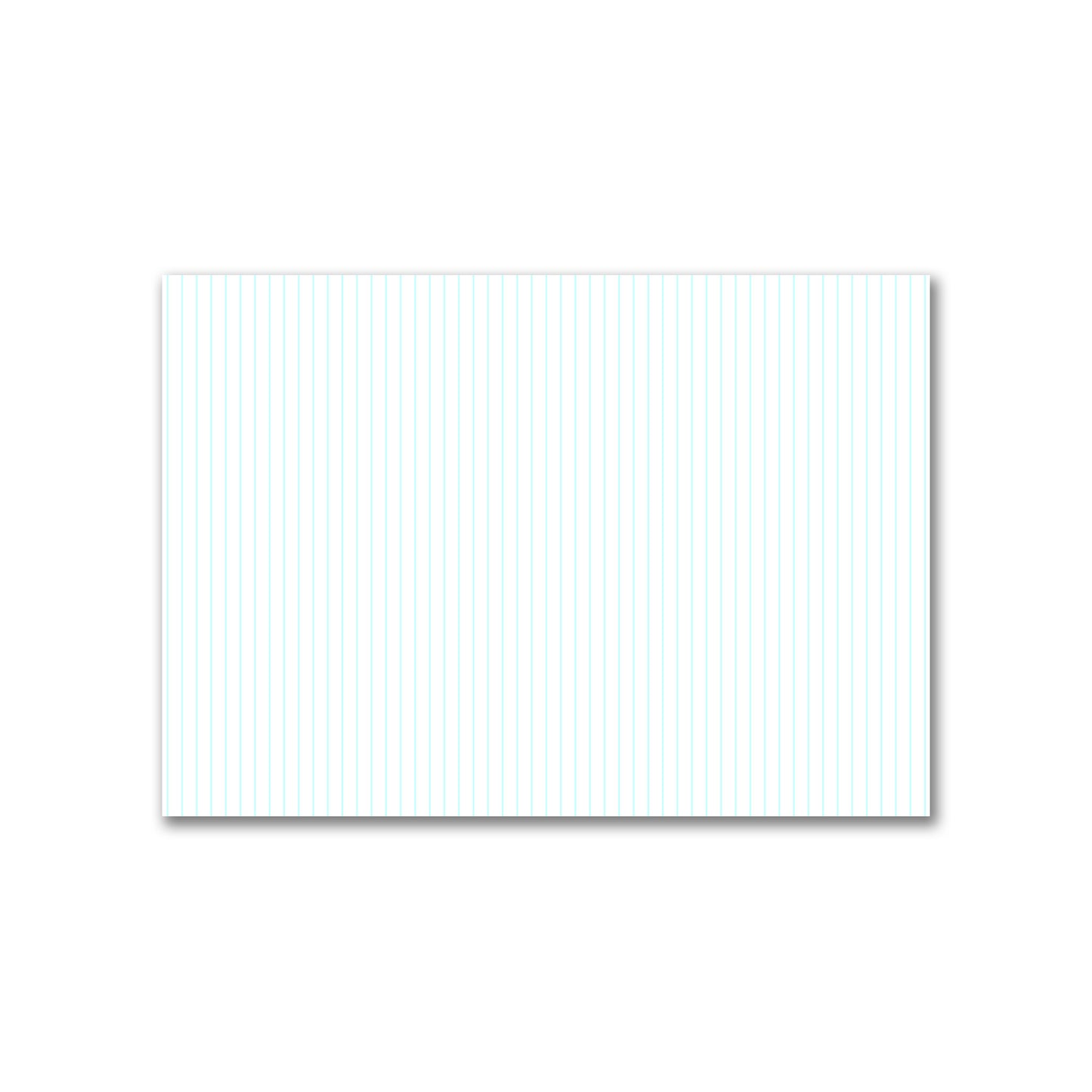 Off-White Cotton Canvas Fabric with Fine Blue Stripes, FACC-1370-151