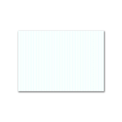 Off-White Cotton Canvas Fabric with Fine Blue Stripes, FACC-1370-151