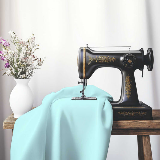 Blue Cotton Canvas Fabric, FACC-1370-999