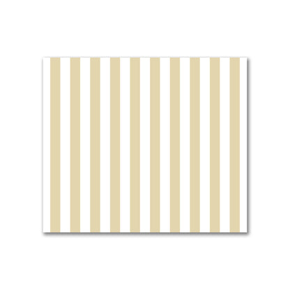 Off-White Cotton Canvas Fabric with Tan Bars, FACC-1371-051