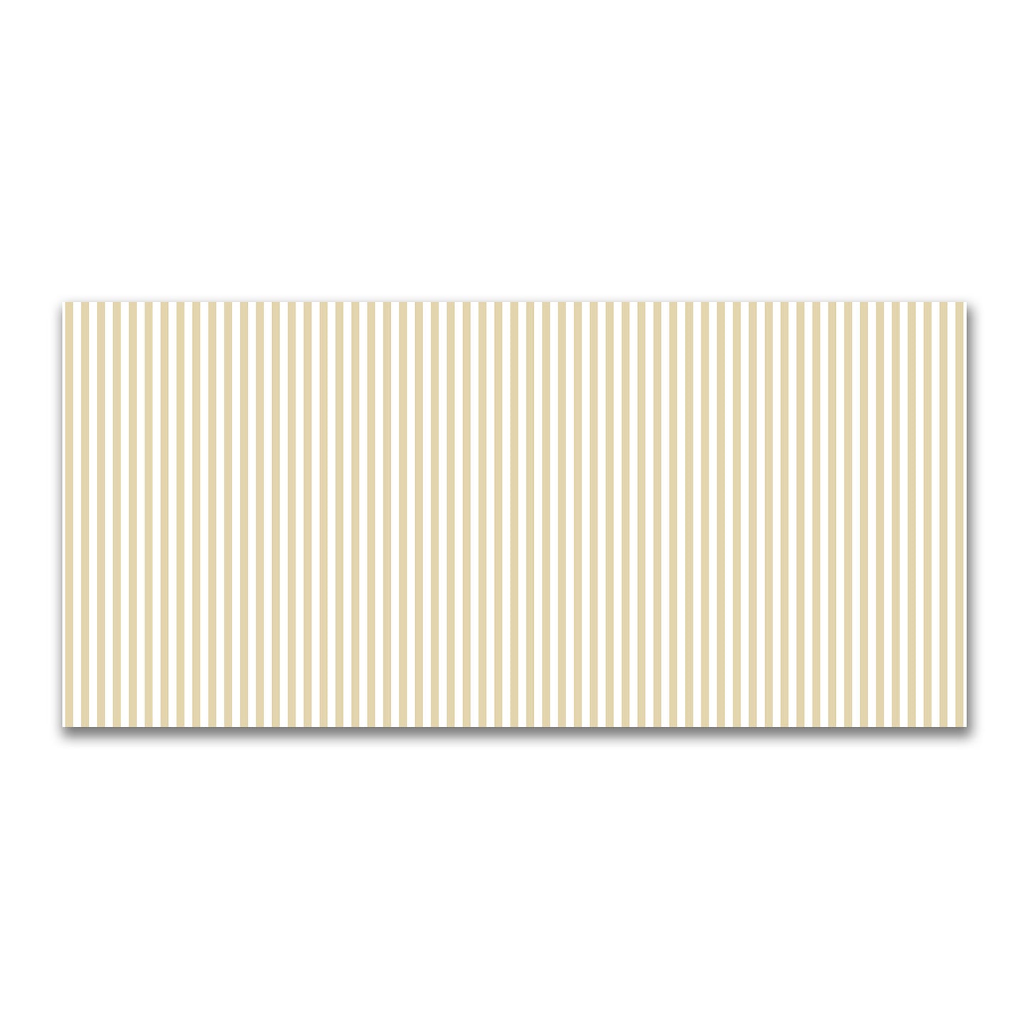 Off-White Cotton Canvas Fabric with Tan Bars, FACC-1371-051