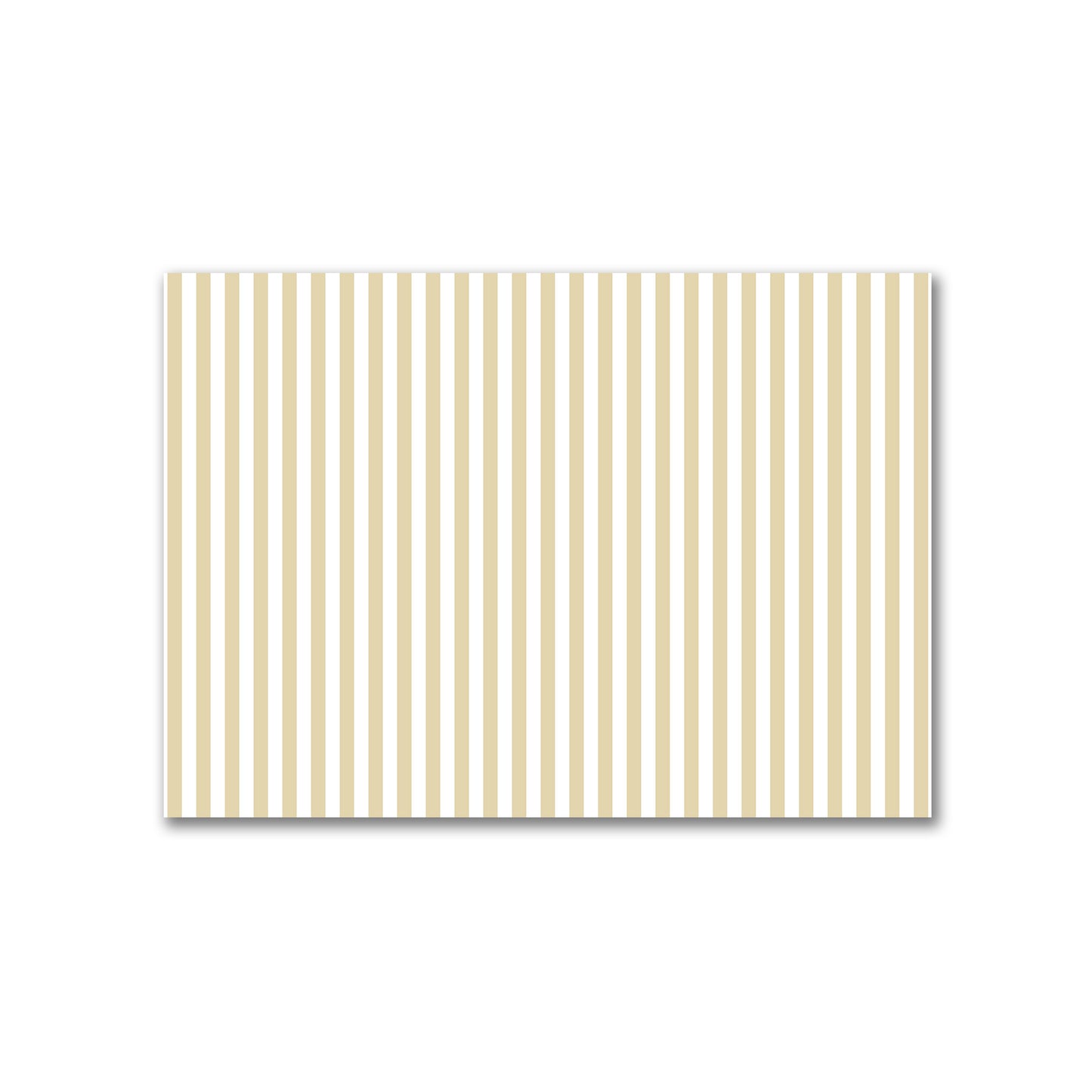 Off-White Cotton Canvas Fabric with Tan Bars, FACC-1371-051