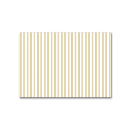Off-White Cotton Canvas Fabric with Tan Bars, FACC-1371-051