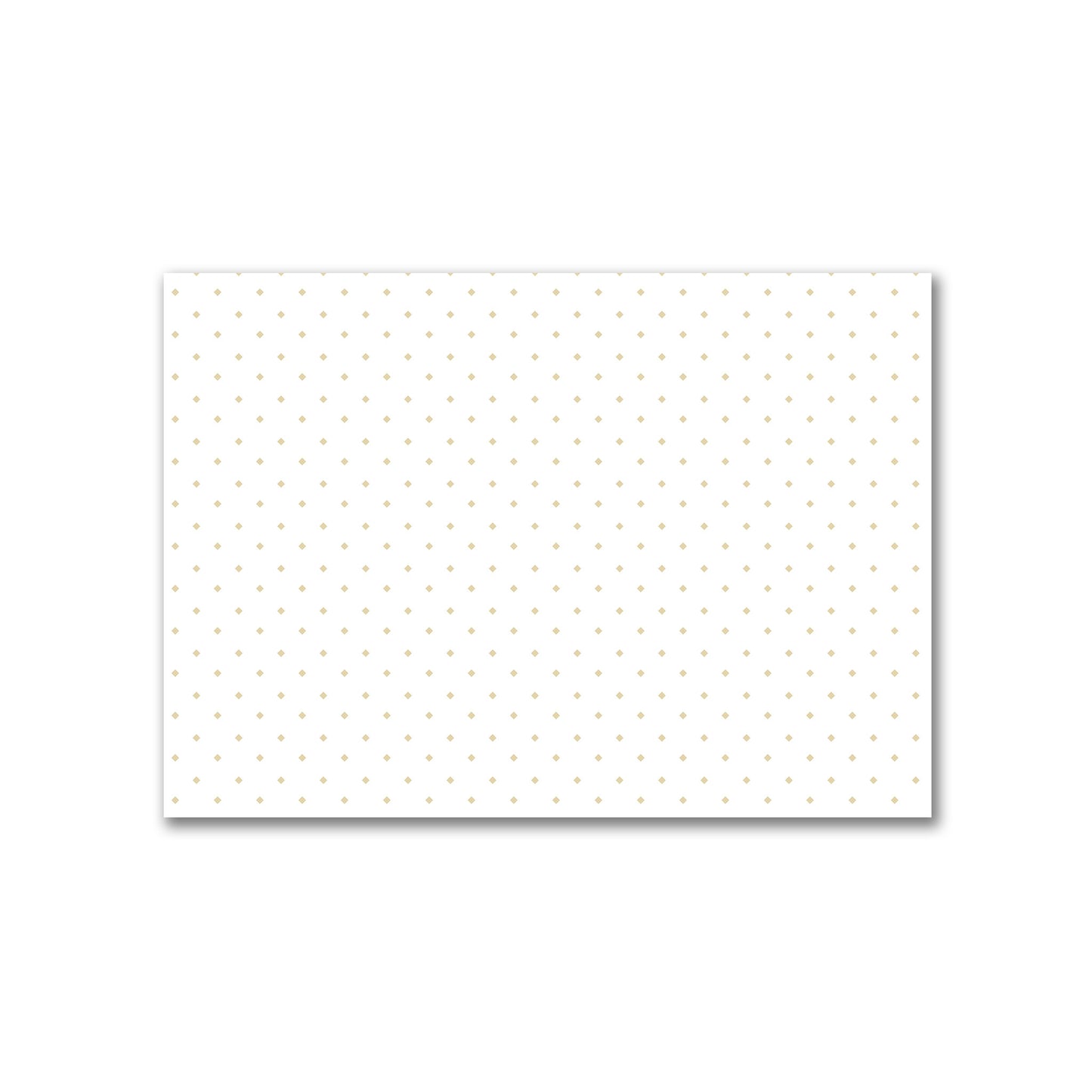 Off-White Cotton Canvas Fabric with Tan Diamonds, FACC-1371-101